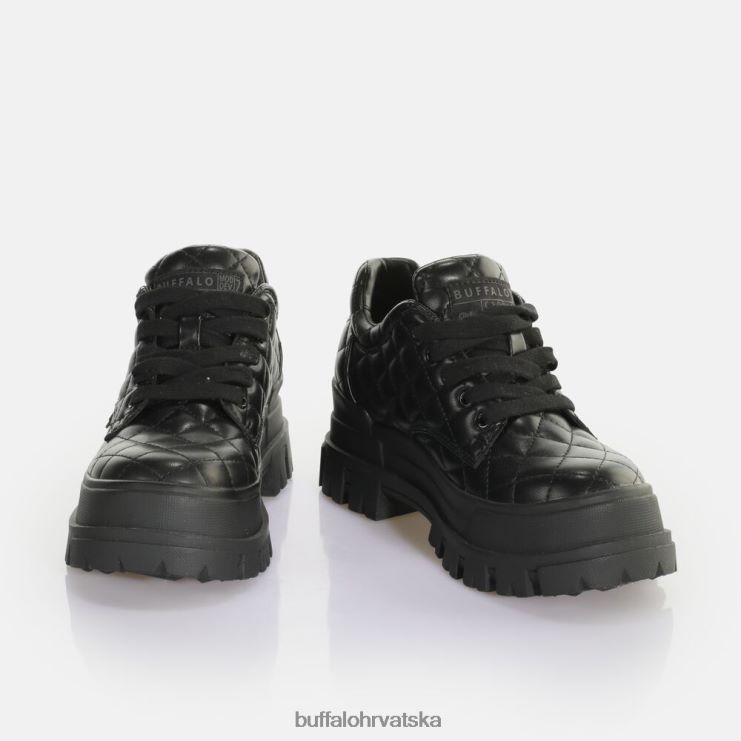 crno Buffalo aspha cls laceup lo tenisica niske veganske |tenisice TDD6T835